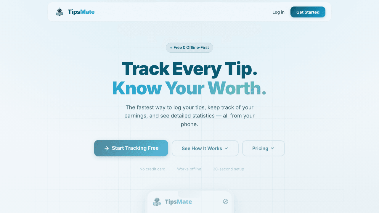 TipsMate - Tip Tracking Platform