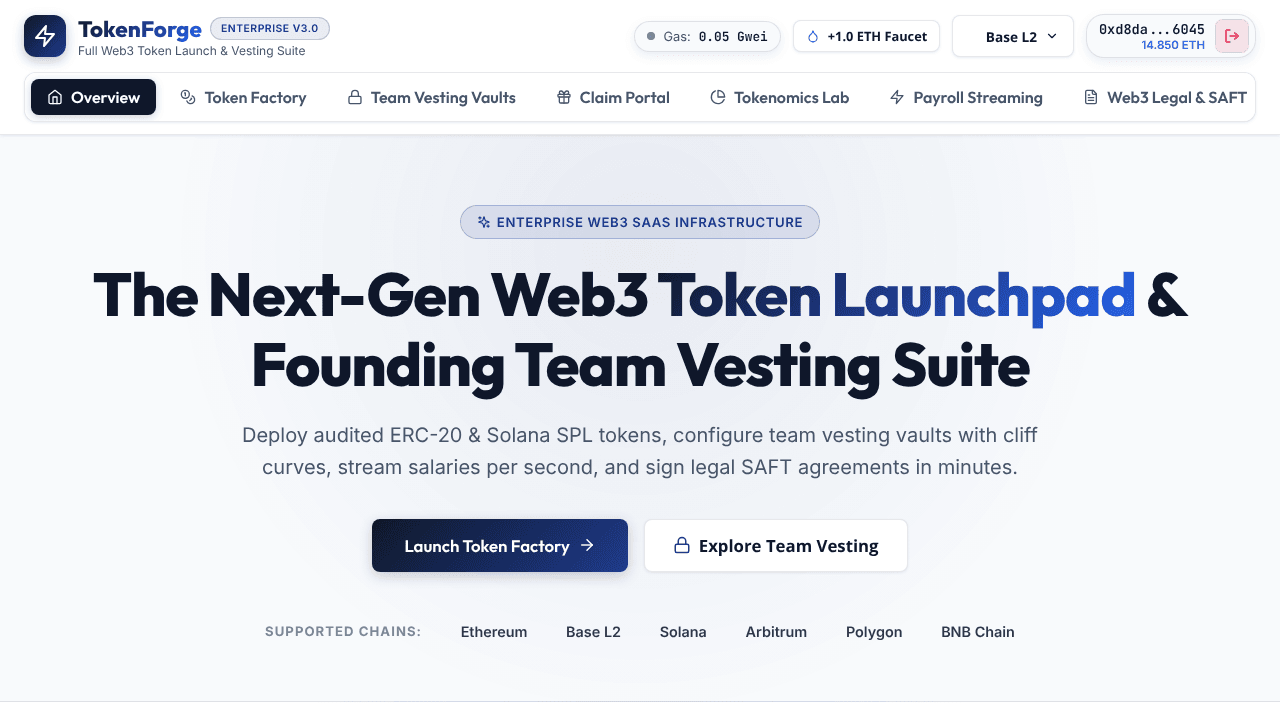 TokenForge AI