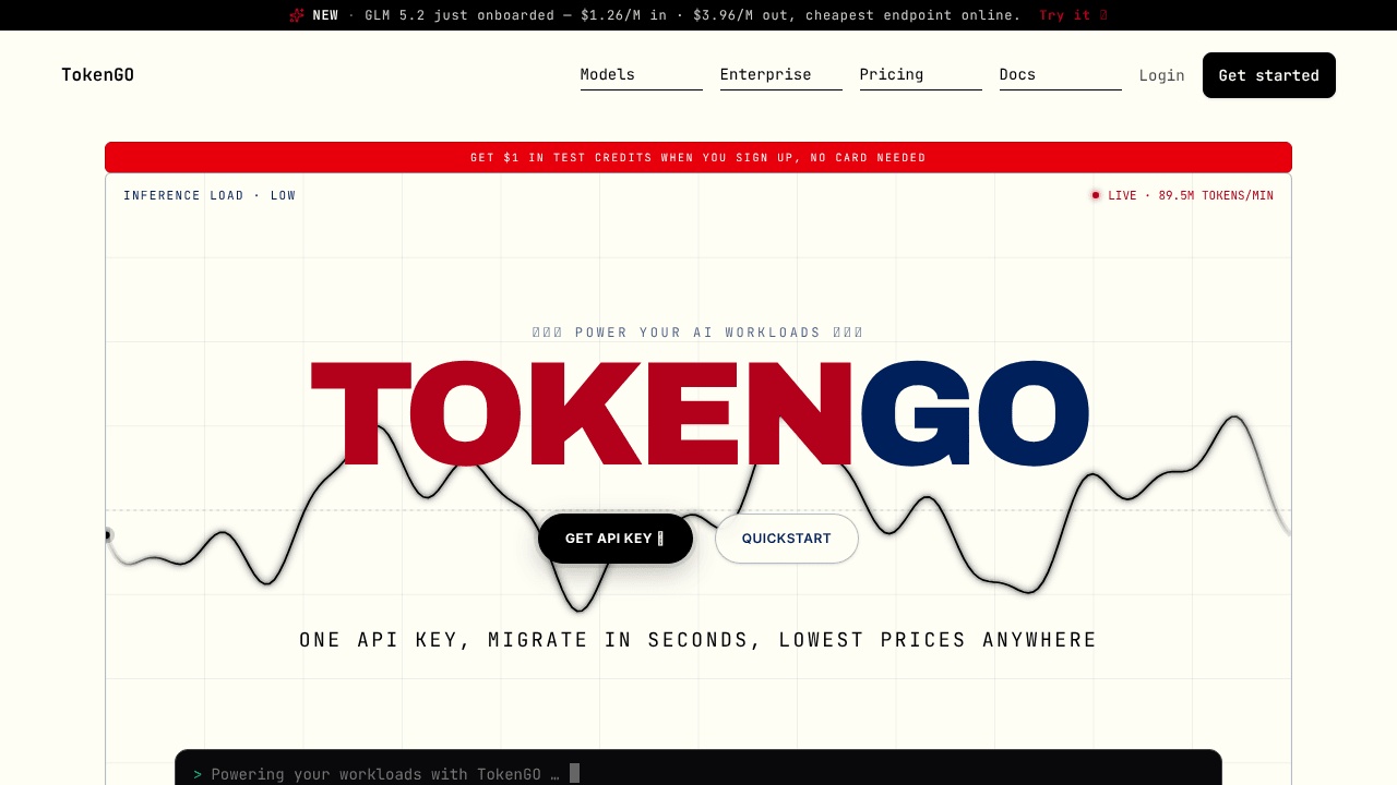TokenGO, the token intelligence grid