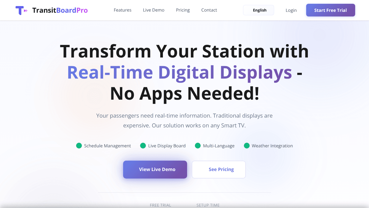 TransitBoard Pro