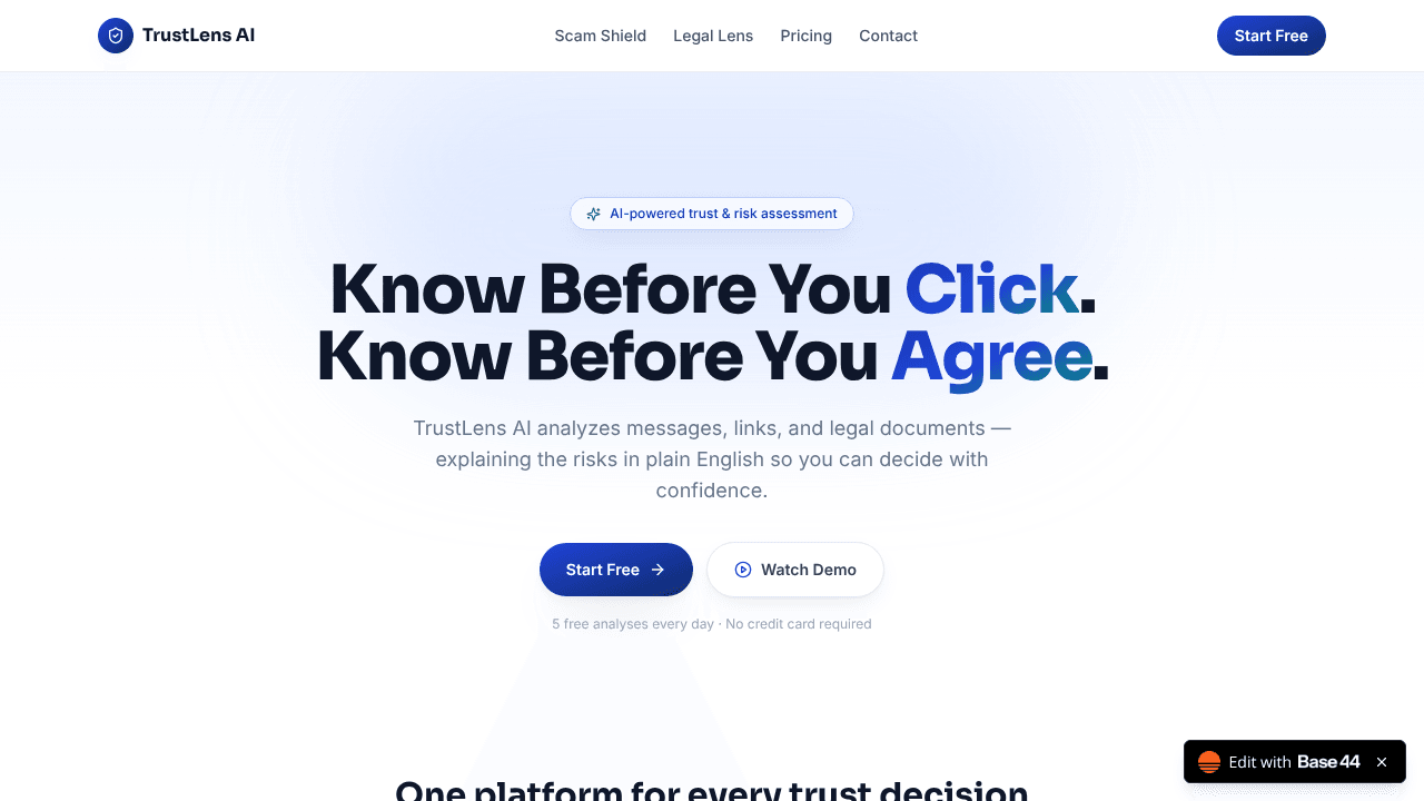TrustLens AI