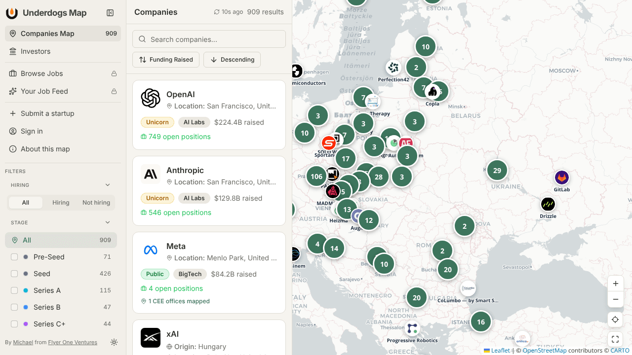 Underdogs Map