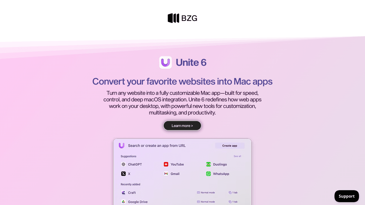 Unite 6 for macOS