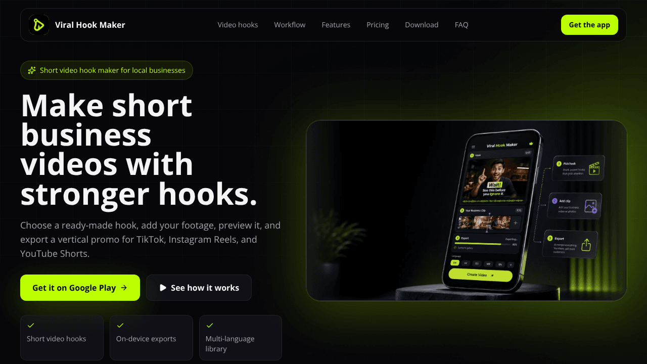 Viral Hook Maker