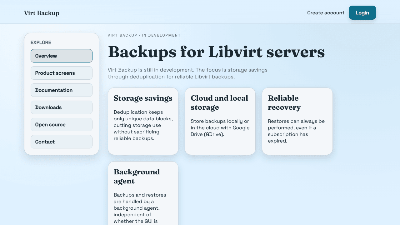 Virt Backup