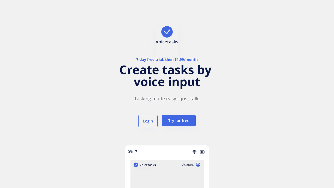 Voicetasks
