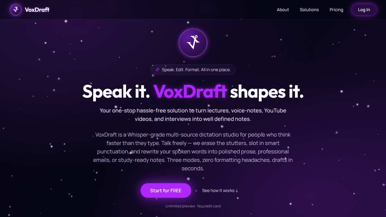 VoxDraft