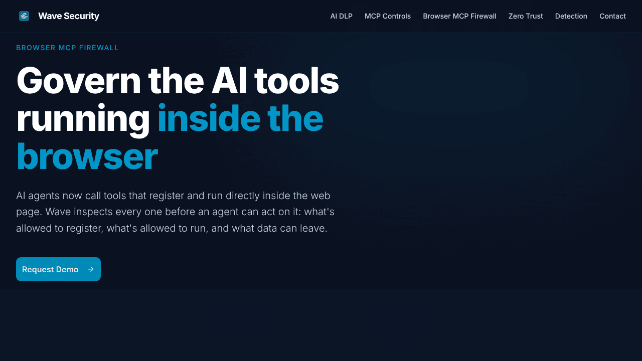 Wave Security Browser MCP Protection