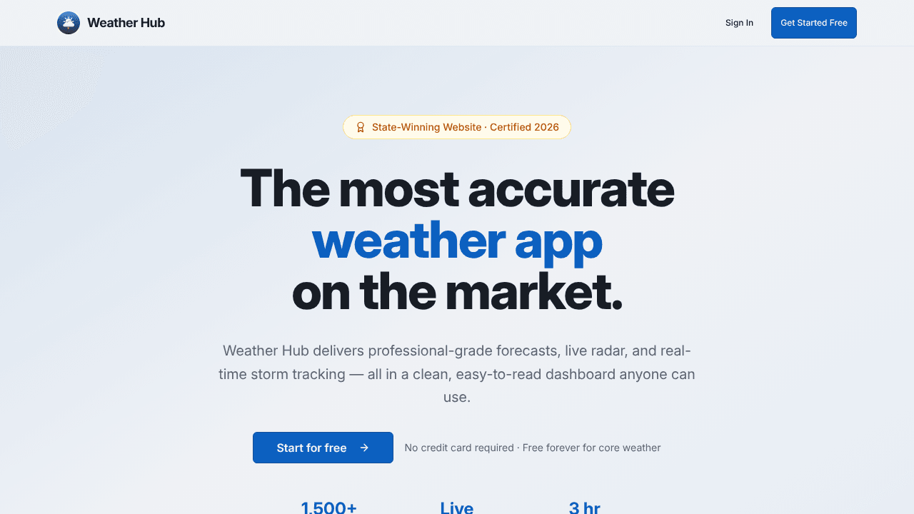 WeatherHub