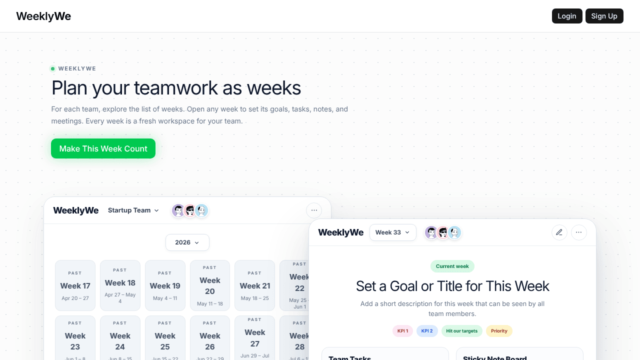 WeeklyWe