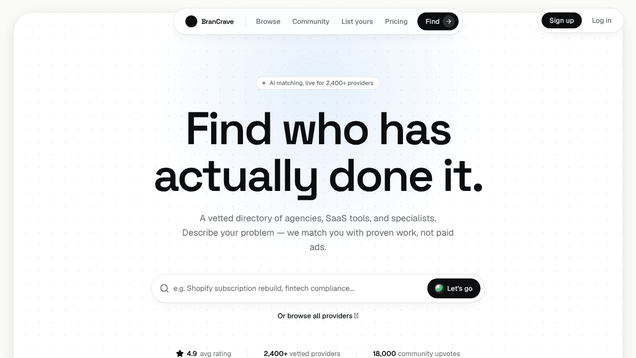 Where agencies build reputation