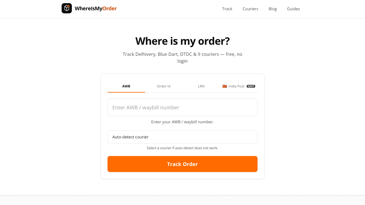 WhereIsMyOrder