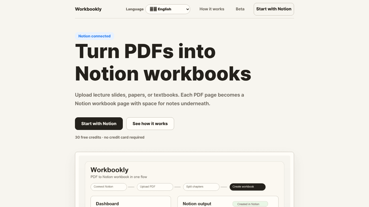 Workbookly