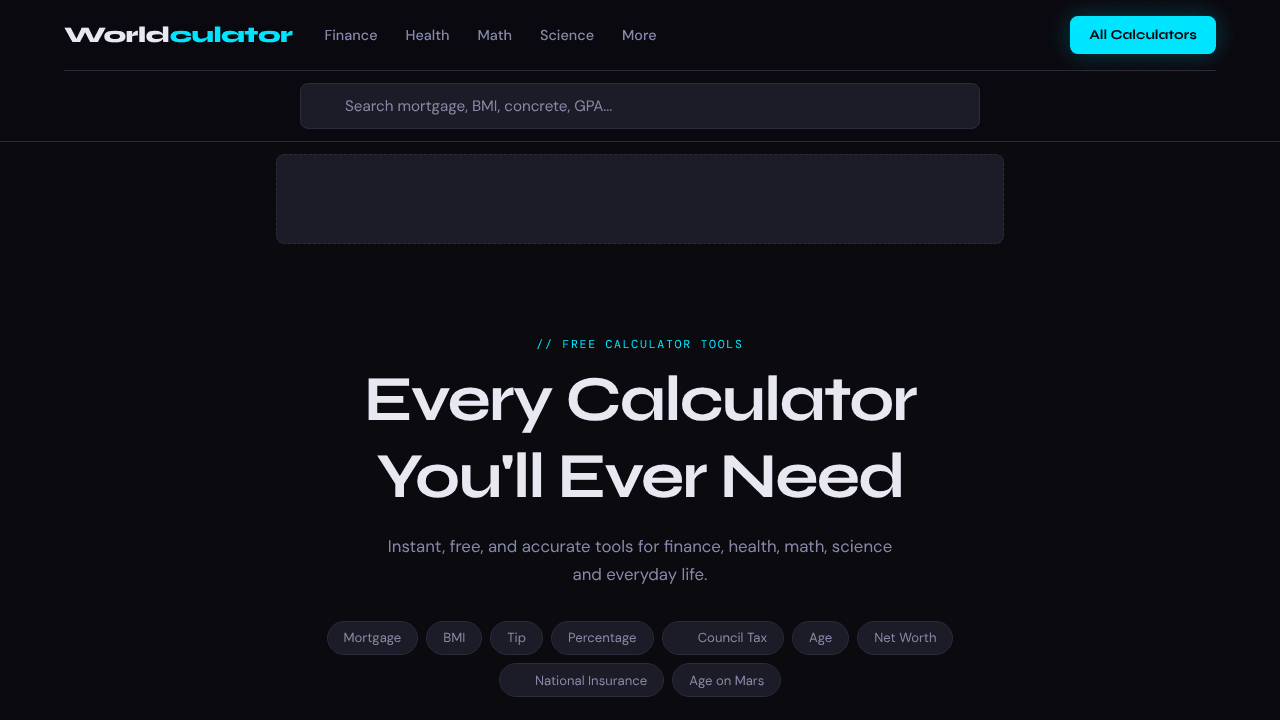 Worldculator
