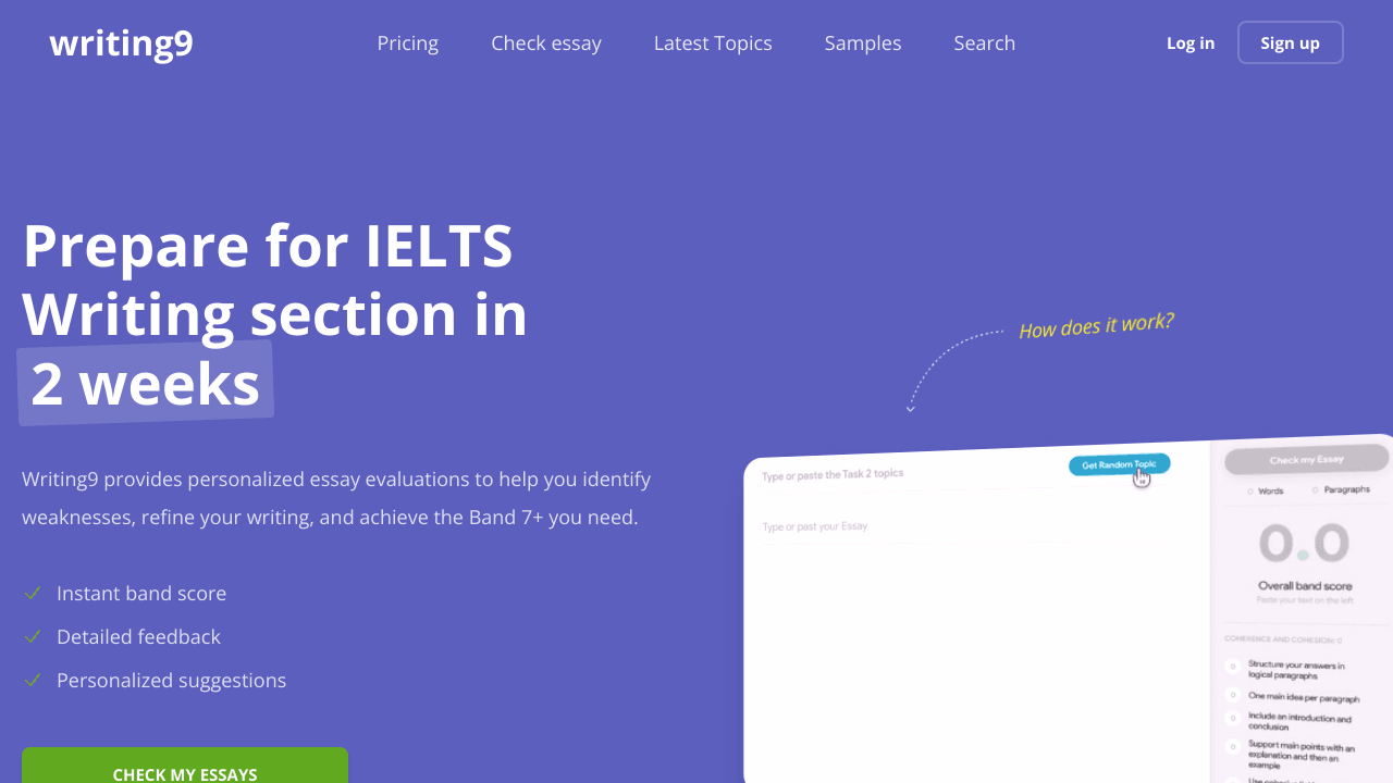 Writing9 - IELTS test