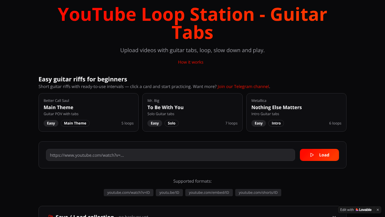 YouTube Loop Station