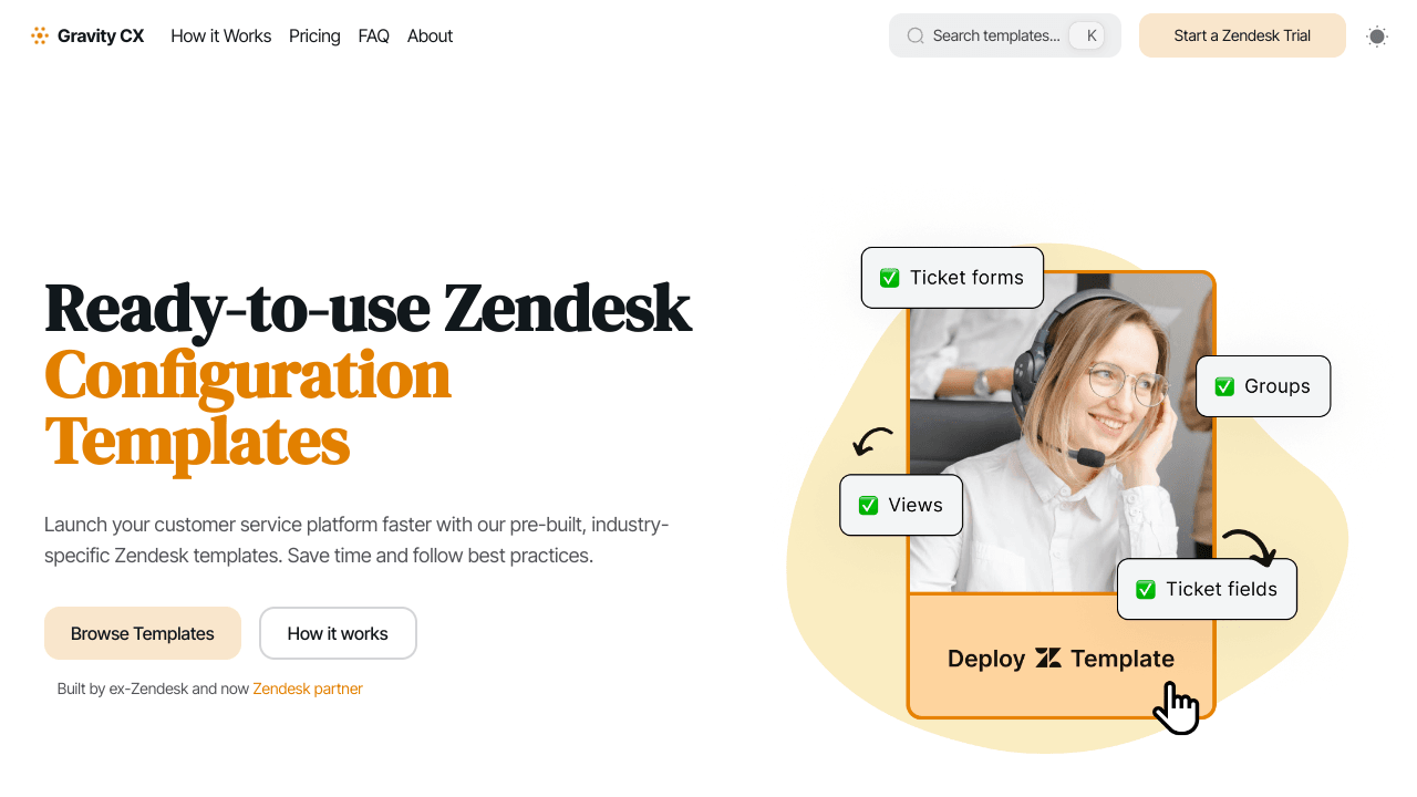 Zendesk Templates Library