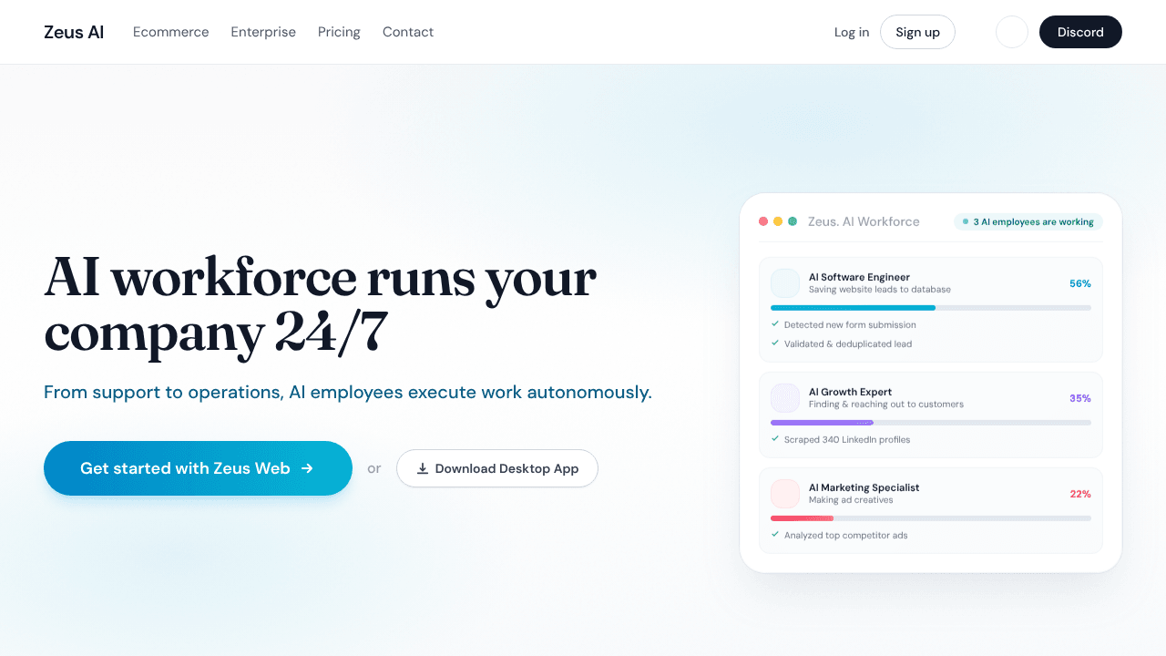 Zeus.team, AI native workspace