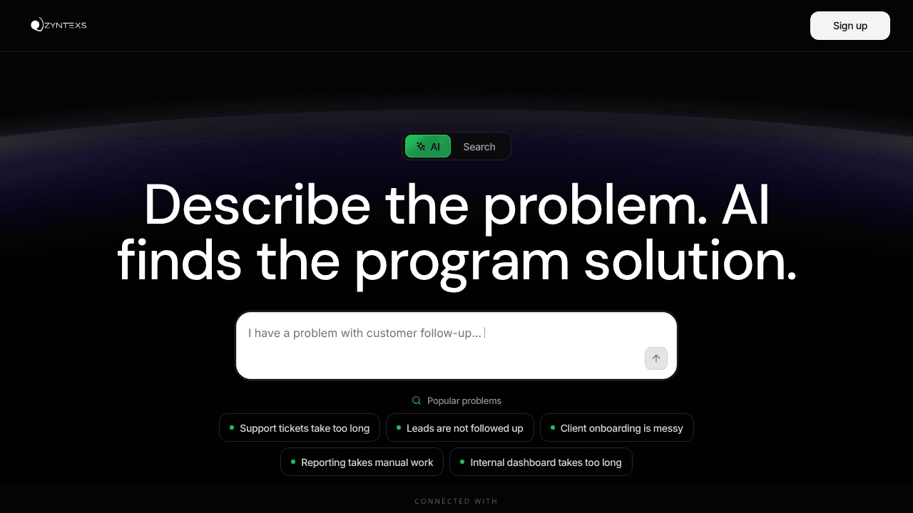 Zyntexs Market