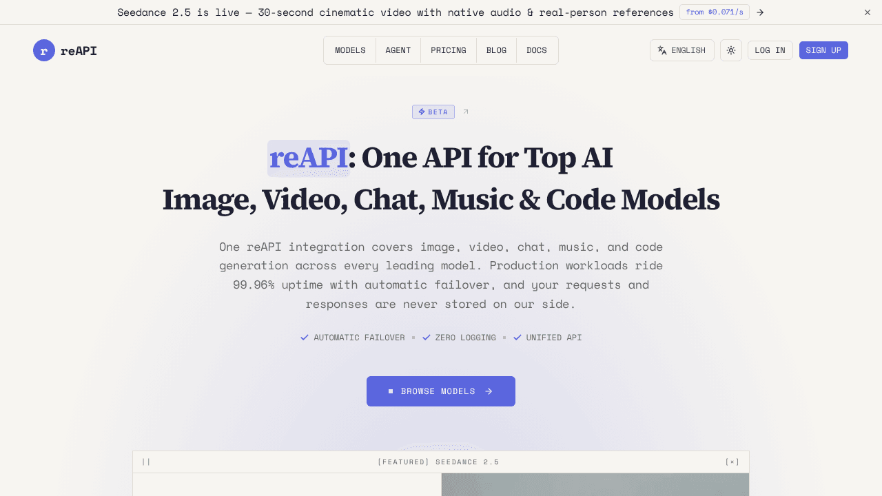 reAPI