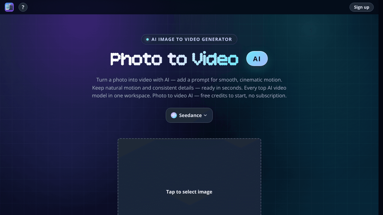 Photo to Video
