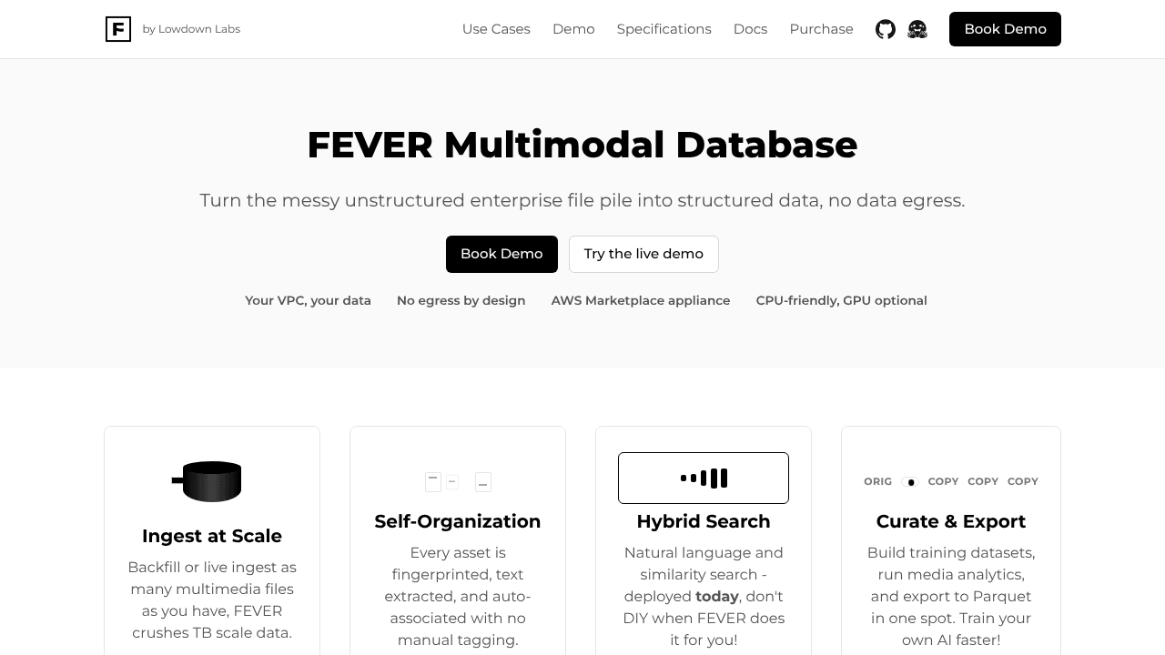 FEVER Multimodal Database