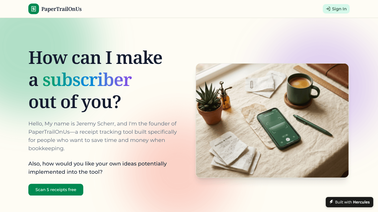 PaperTrailOnUs