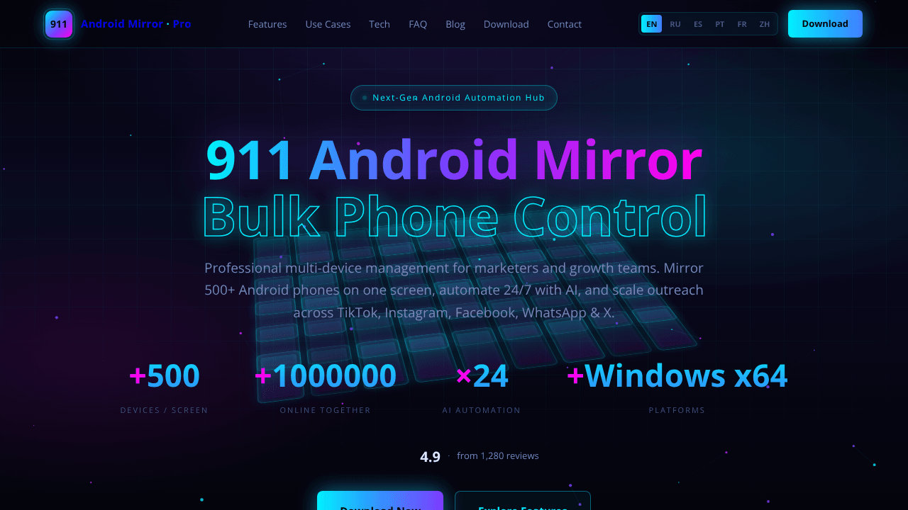 911 Android Mirror