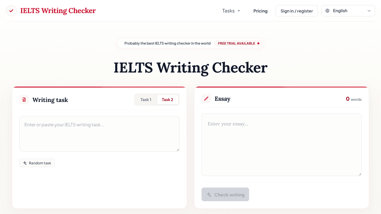 ielts writing checker