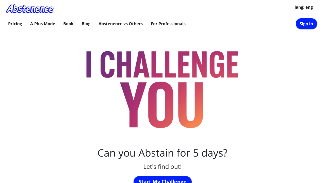 Abstenence
