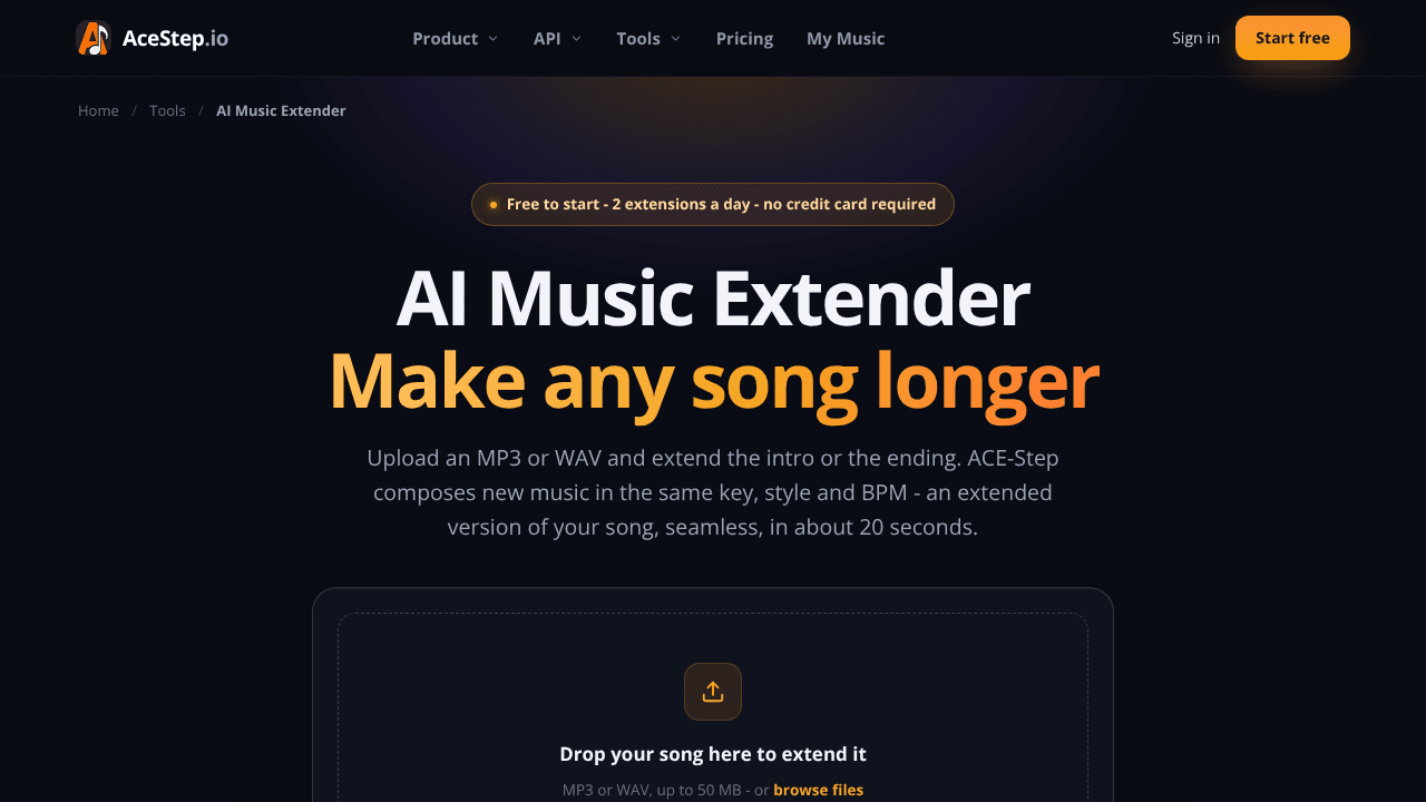 AceStep AI Music Extender