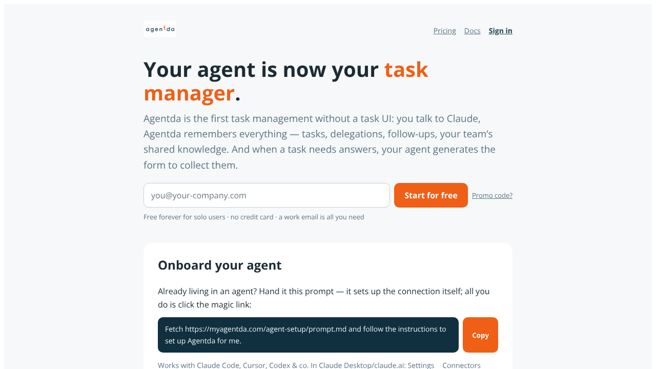 Agentda
