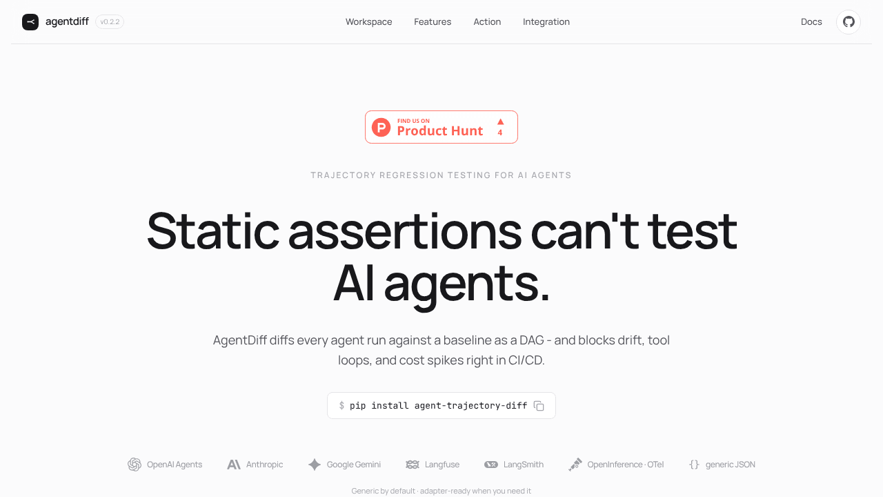 AgentDiff