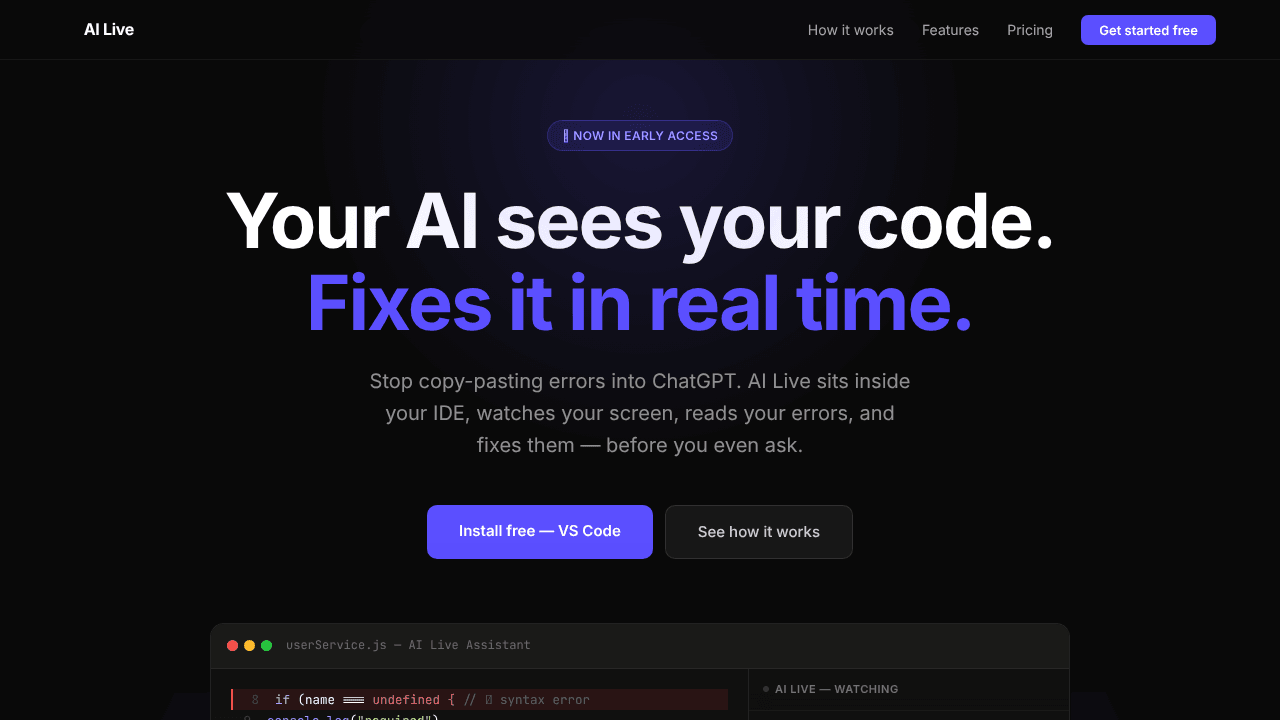 AI Live Assistant