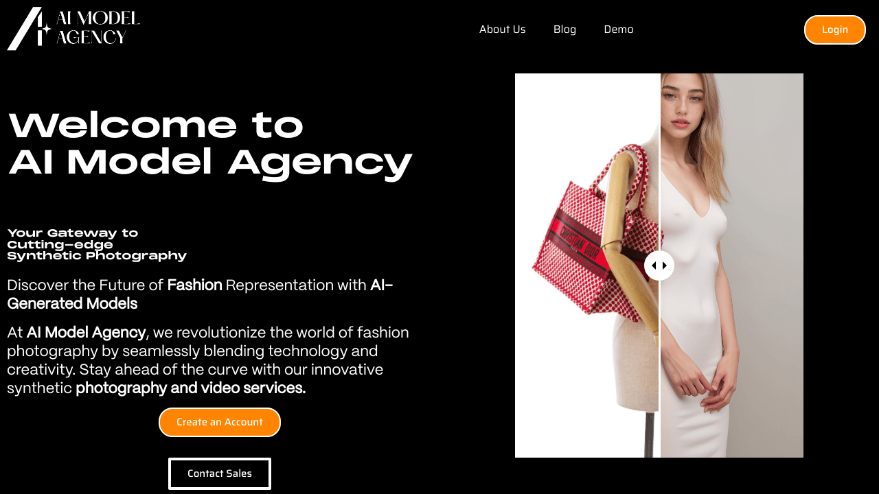 AI Model Agency: Fashion Model Tool