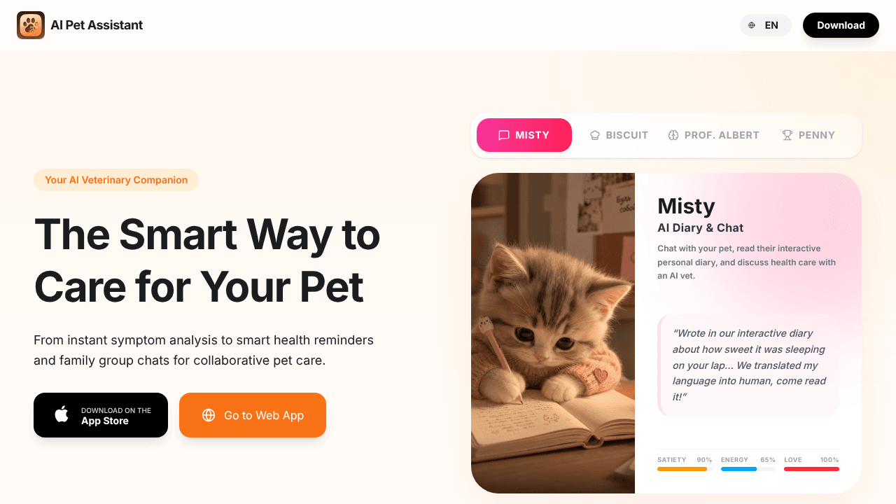 AI Pet Assistant