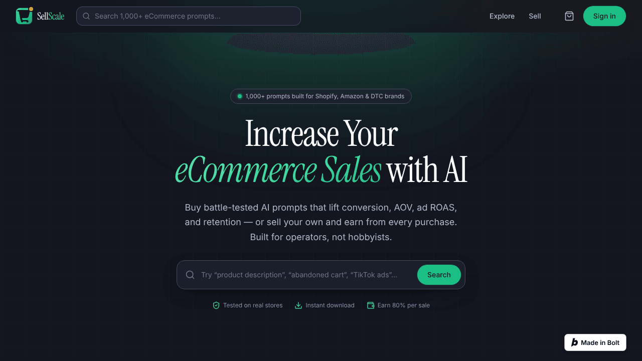 AI Prompt Marketplace