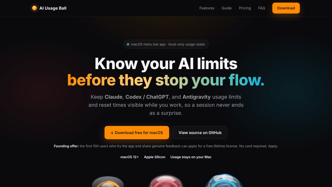 AI Usage Ball
