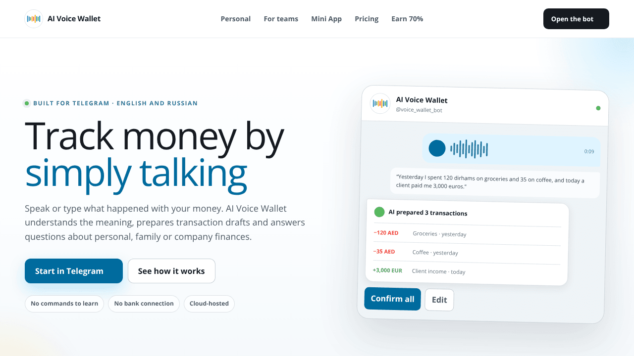 AI Voice Wallet