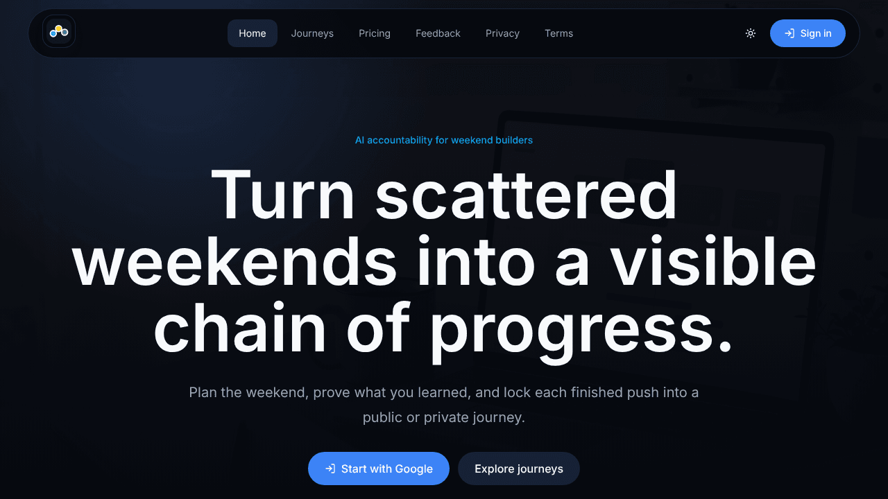 AI Weekend Plan