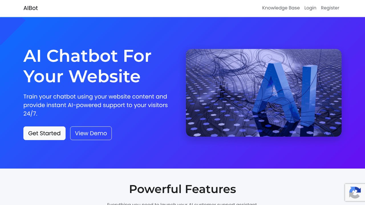 AIBOT FOR WEBSITES