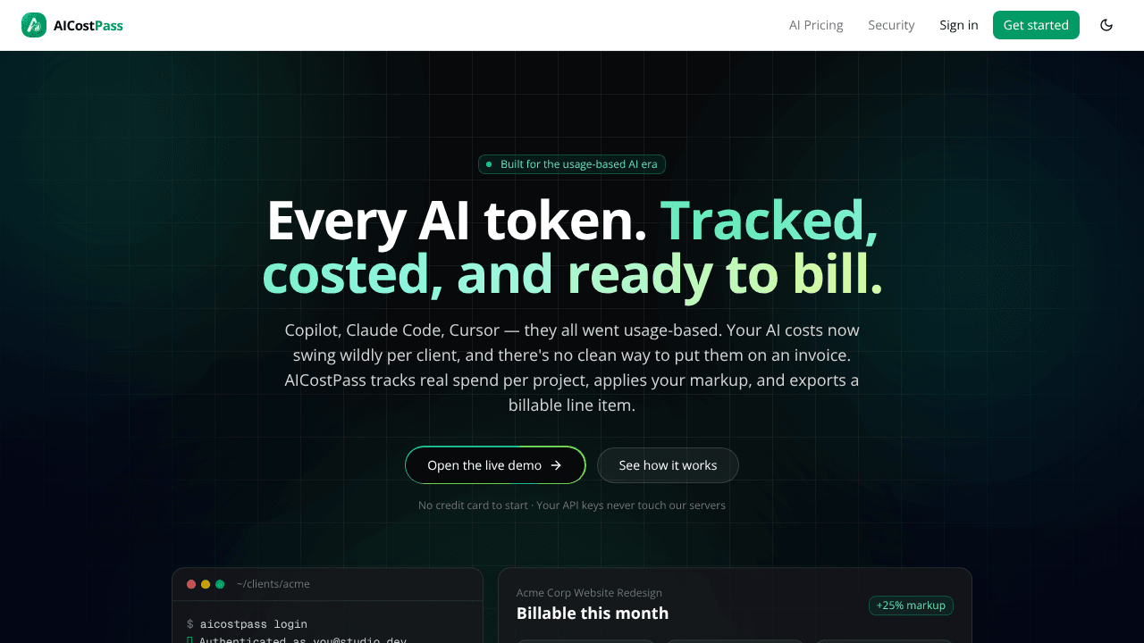 AICostPass