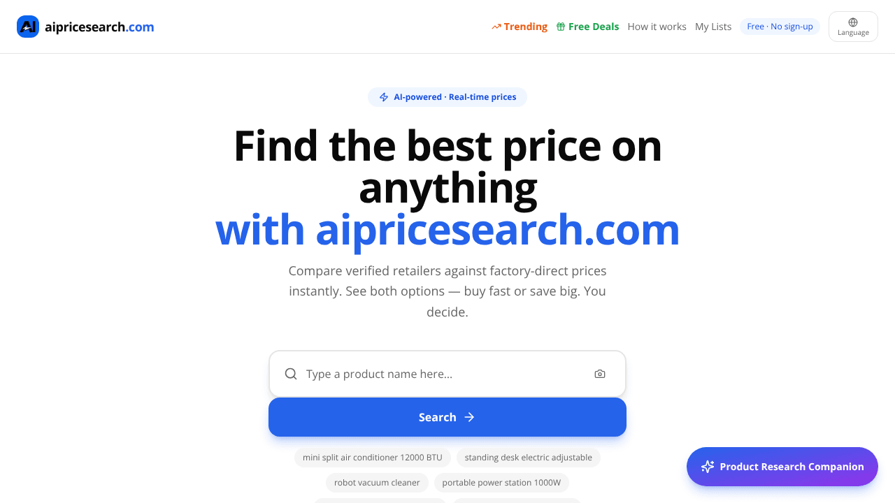 aipricesearch