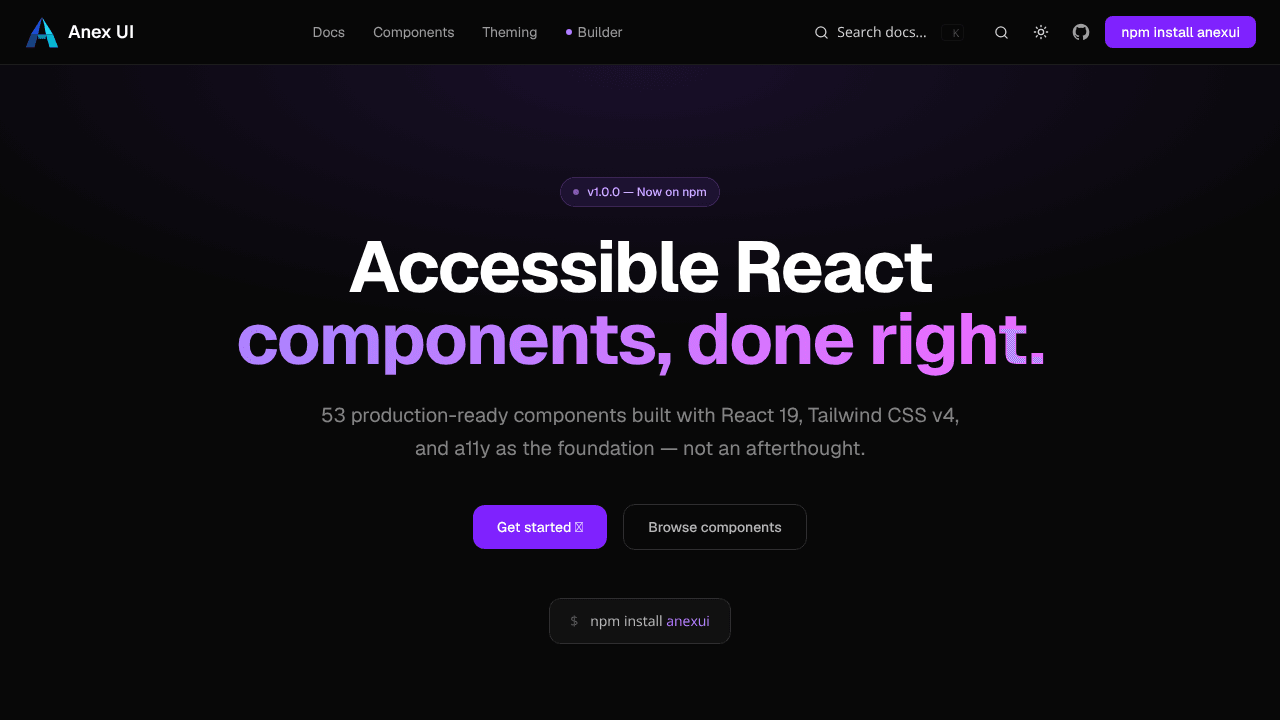 Anex UI
