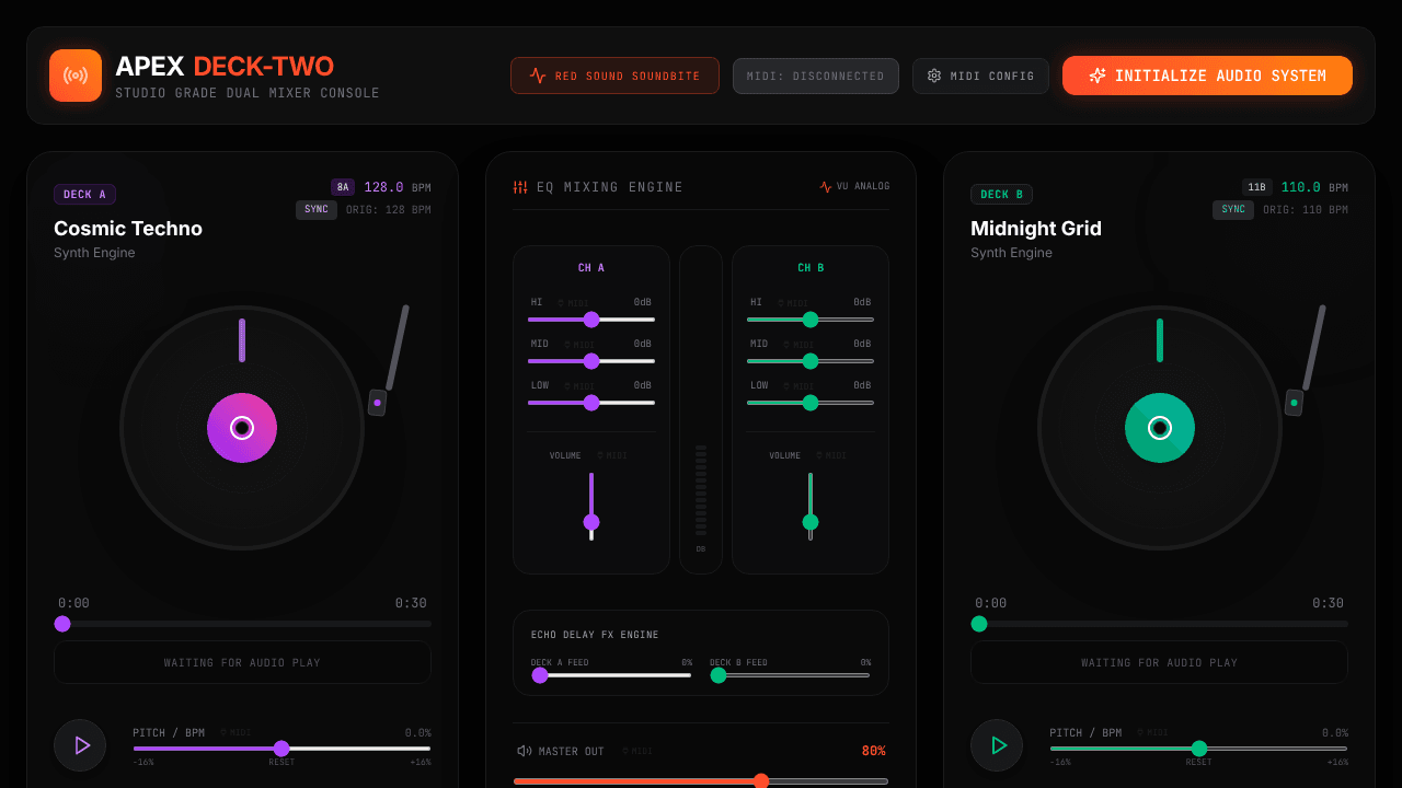 APEX: DJ Console