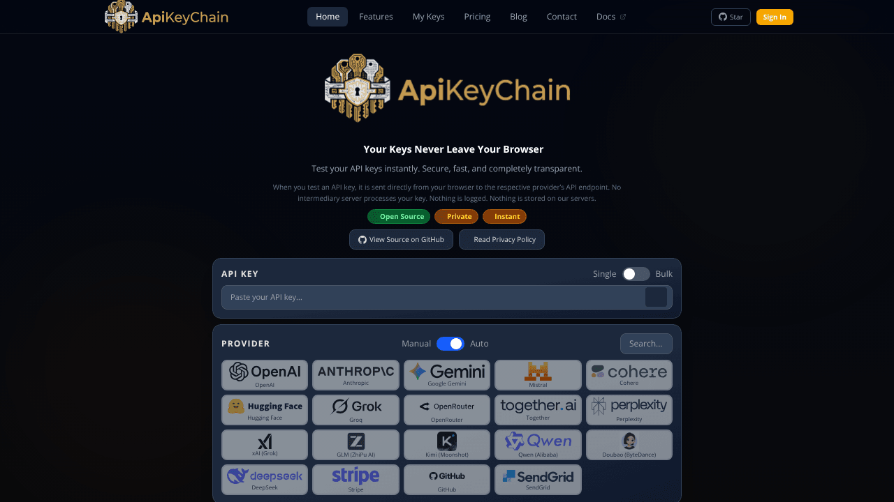 Api Key Chain