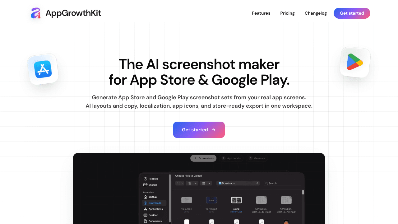AppGrowthKit website screenshot