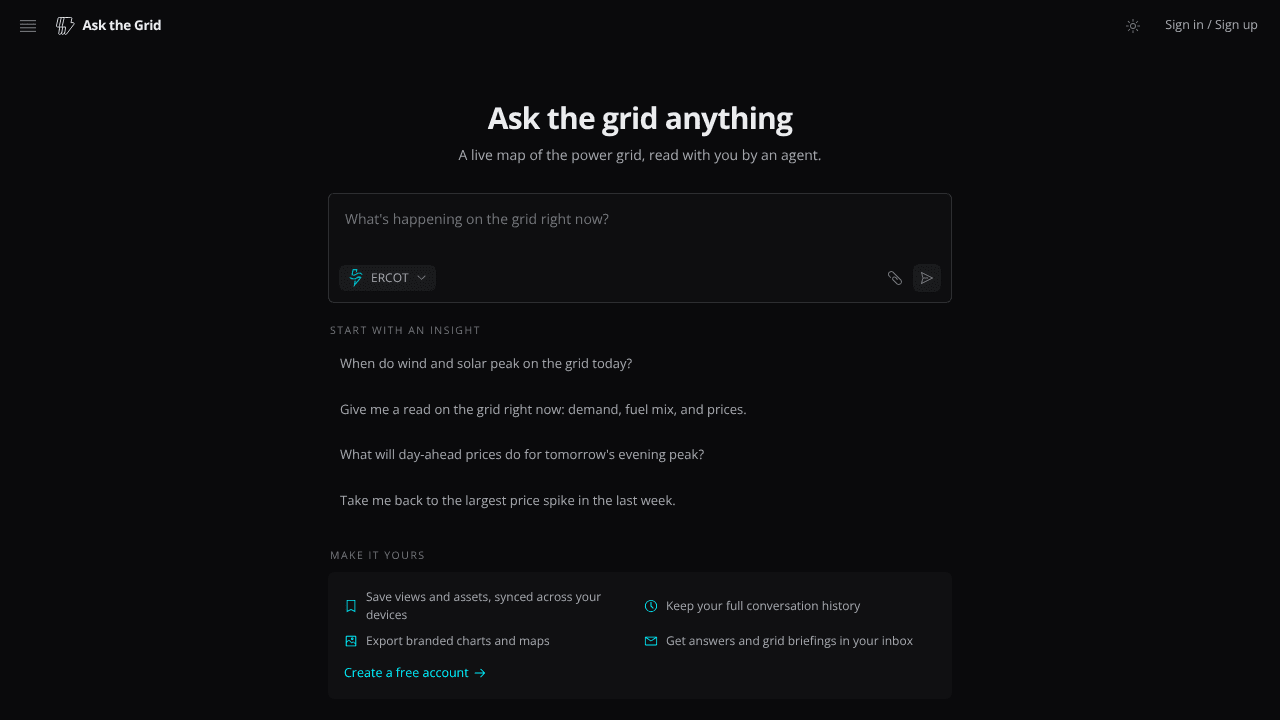 Ask the Grid