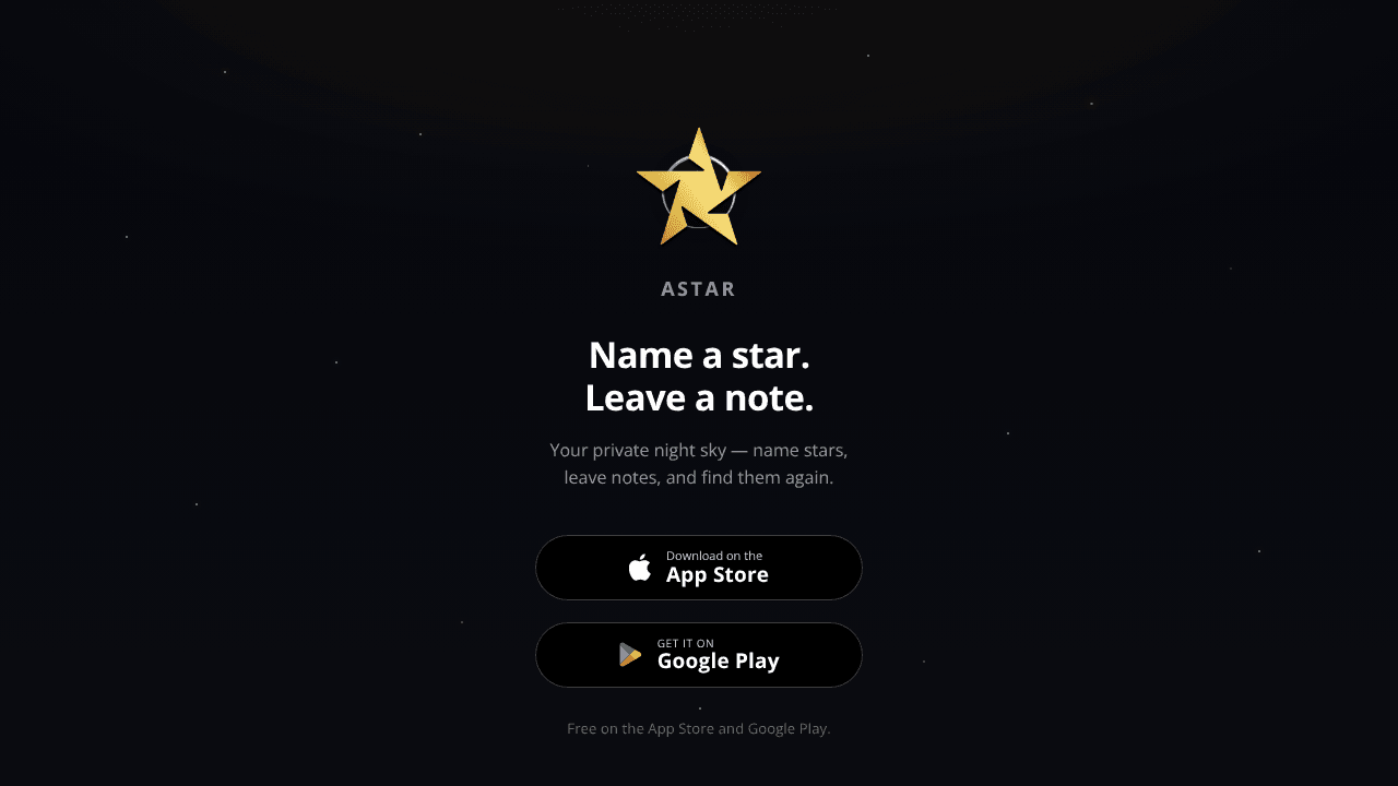 Astar: Interactive 3D Star Map