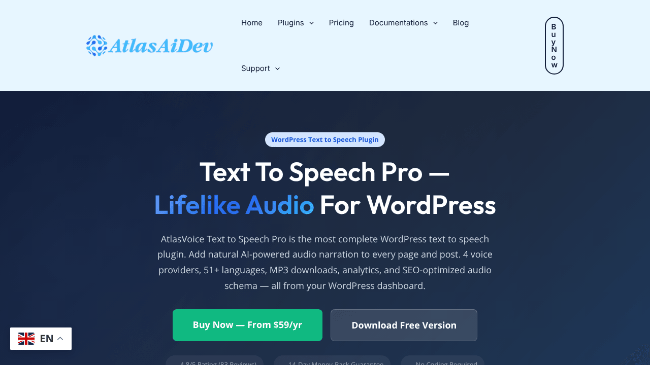 AtlasVoice Text To Speech Accessibility